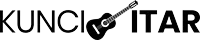 logo kunci gitar