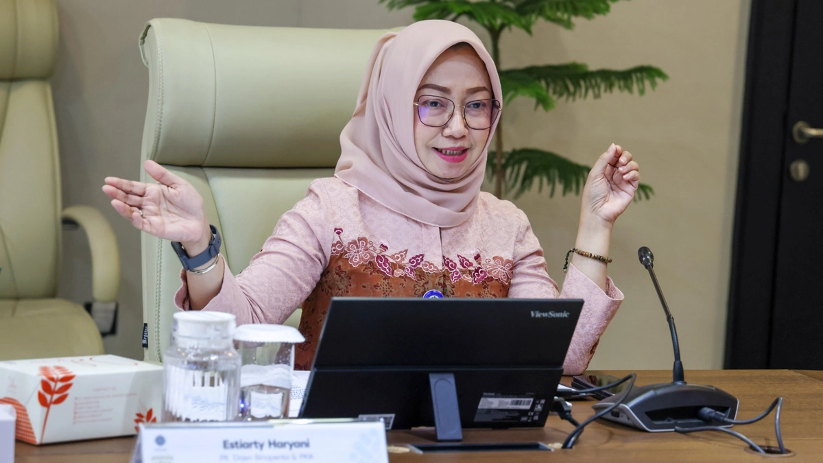 Visual laporan yang menggambarkan perkembangan IDNews.