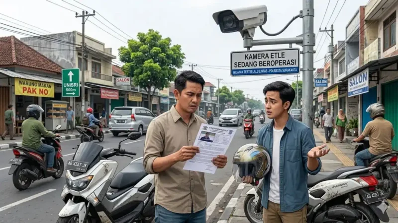Infografis terkini yang menjelaskan fenomena ETLE dengan detail.