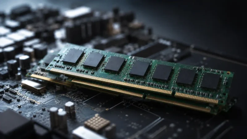  <span class="title-text">Harga DRAM Melonjak, Industri Elektronik Hadapi Tekanan Biaya Produksi</span>