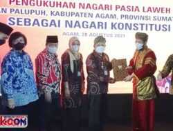 Nagari Konstitusi di Agam Bisa jadi Inspirasi di Indonesia