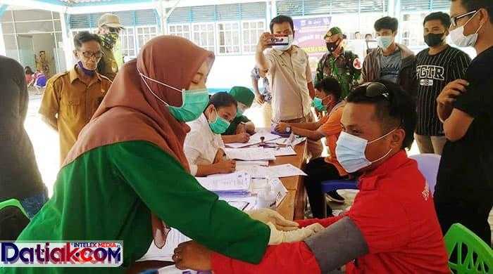 Pelaksanaan vaksinasi tahap 3 di Mentawai