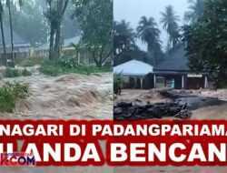 Banjir di Padangpariaman Melanda 7 Nagari, Longsor 2 Titik