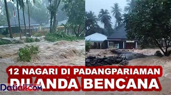 banjir di Padangpariaman 2021