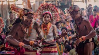 Hari Jadi Ke-42 Desa Matotonan Jaga Kekhasan Adat Mentawai