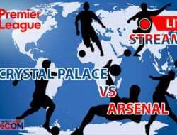 Link Live Streaming Crystal Palace vs Arsenal: Prediksi Skor 2-1