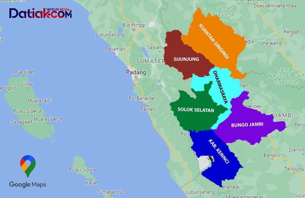 Provinsi Sumatera Tengah Dibentuk 7 Daerah Potensial Berkembang Pesat